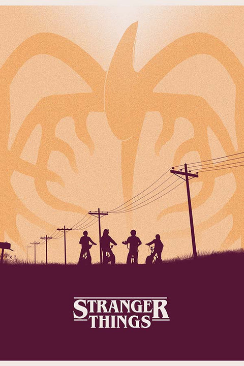 Poster Stranger Things - Conceitual - Séries