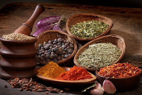 Poster Temperos - Cozinha - Chef - Comida - Culinária