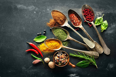 Poster Temperos - Cozinha - Chef - Comida - Culinária