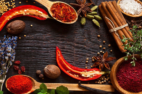 Poster Temperos - Cozinha - Chef - Comida - Culinária