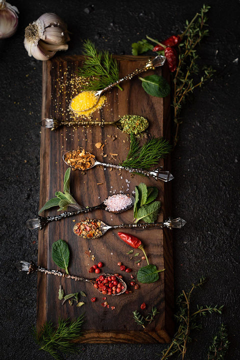 Poster Temperos - Cozinha - Chef - Comida - Culinária
