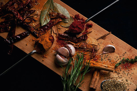 Poster Temperos - Cozinha - Chef - Comida - Culinária