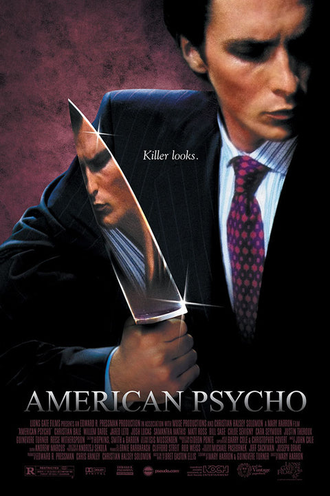 Poster American Psycho - Psicopata Americano - Filmes
