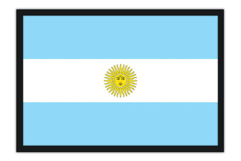 Poster Bandeira da Argentina