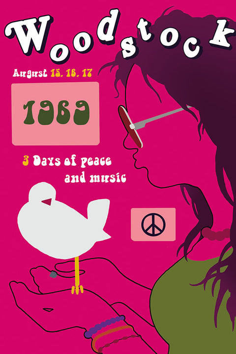 Poster Woodstock - Festival