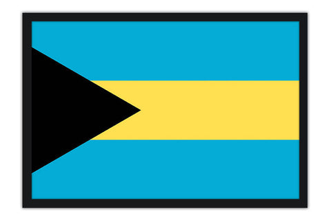 Poster Bandeira Bahamas