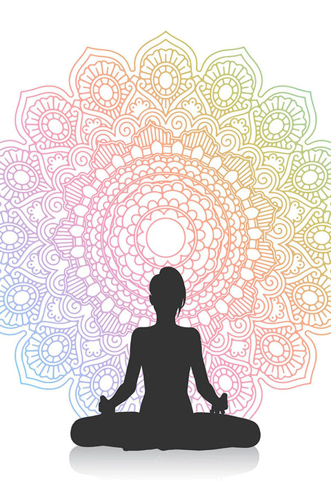 Poster Yoga - Meditação - Meditation - Chakra