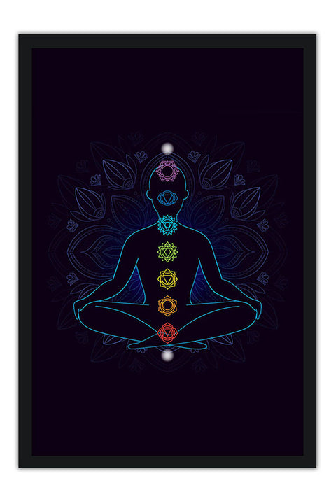 Poster Yoga - Meditação - Meditation - Chakra
