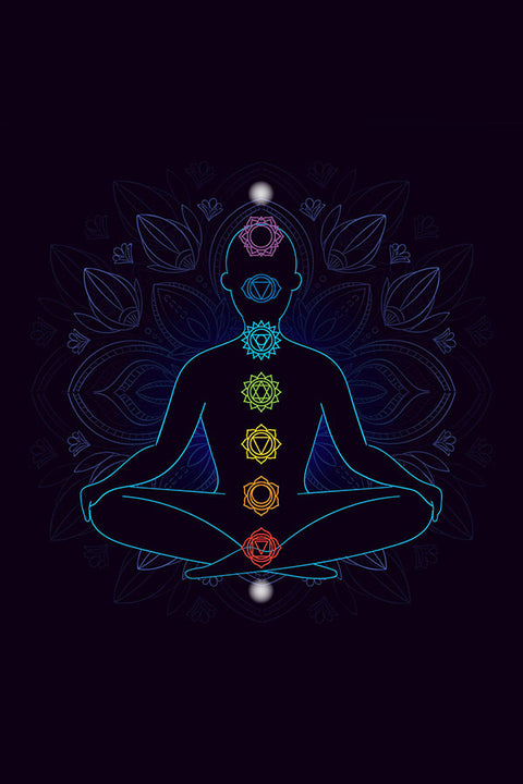Poster Yoga - Meditação - Meditation - Chakra