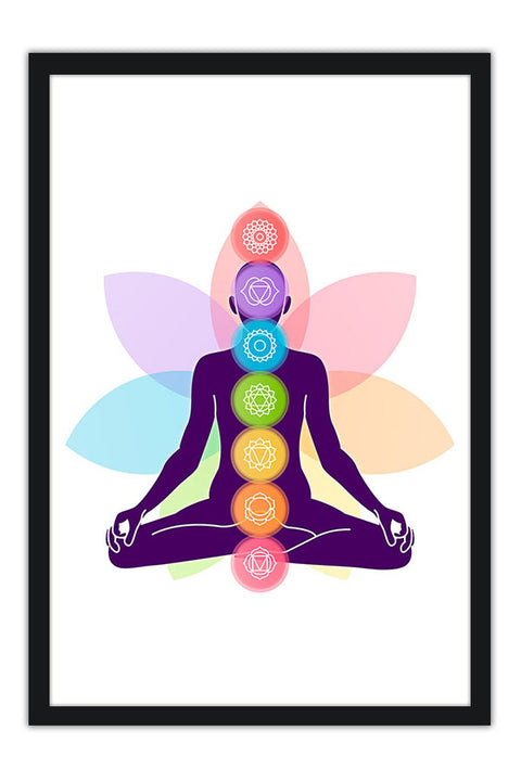 Poster Yoga - Meditação - Meditation - Chakra