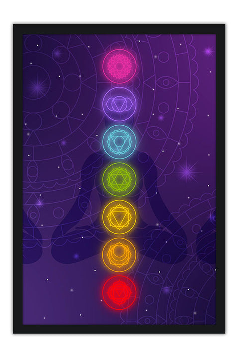 Poster Yoga - Meditação - Meditation - Chakra