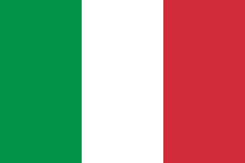 Poster Bandeira da Itália