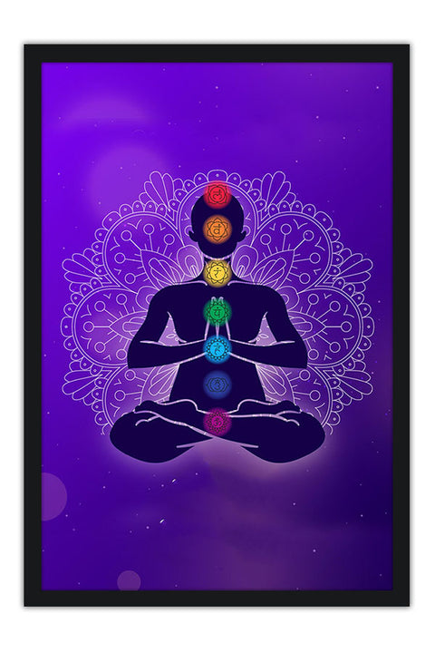 Poster Yoga - Meditação - Meditation - Chakra