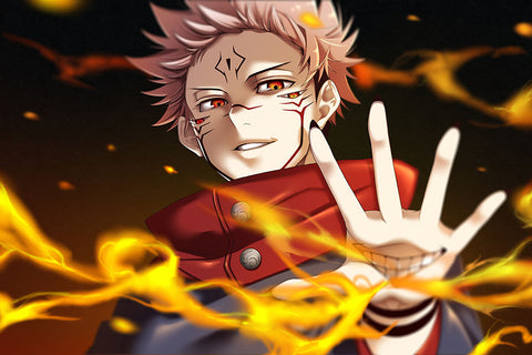 Poster Jujutsu Kaisen - Animes