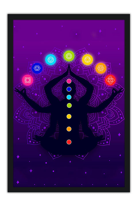 Poster Yoga - Meditação - Meditation - Chakra