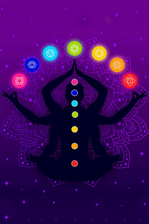 Poster Yoga - Meditação - Meditation - Chakra
