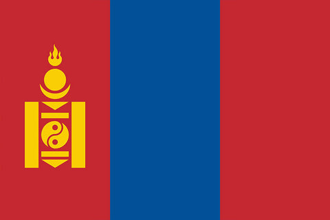 Poster Bandeira da Mongólia