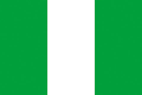 Poster Bandeira da Nigéria