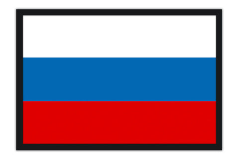 Poster Bandeira da Rússia