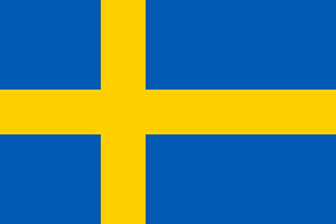 Poster Bandeira da Suécia