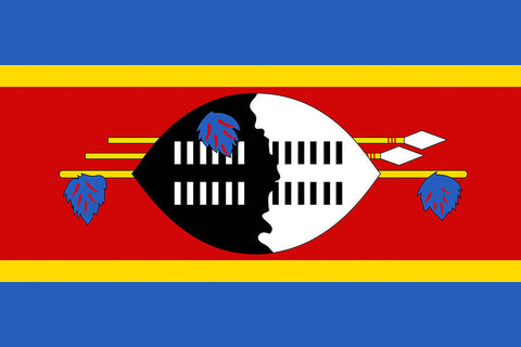 Poster Bandeira da Suazilândia