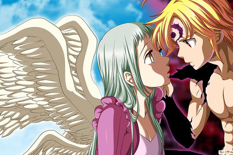 Poster Os Sete Pecados Capitais – Nanatsu no Taizai - Animes