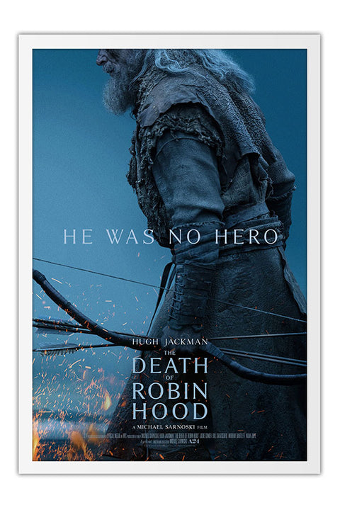 Poster A Morte de Robin Hood - The Death of Robin Hood - Filmes - Moldura branca
