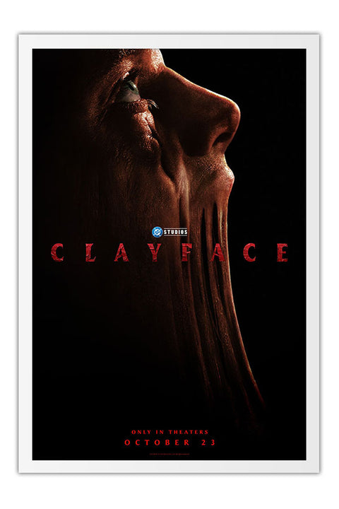 Poster Clayface - Cara de Barro - DC Comics - Filmes - Moldura branca
