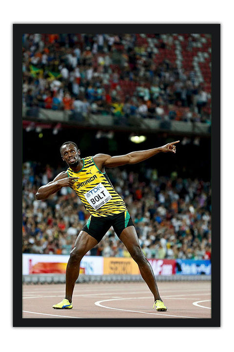 Poster Usain Bolt - Velocista - Esportes
