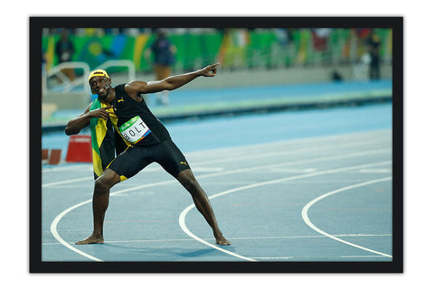 Poster Usain Bolt - Velocista - Esportes