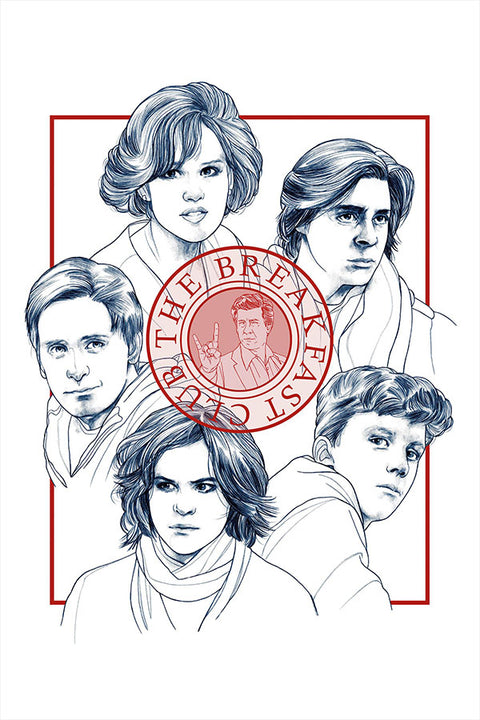Poster The Breakfast Club - Clube dos Cinco - Filme