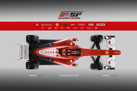 Poster Ferrari - Carros