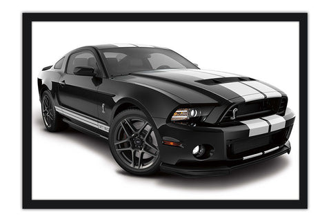 Poster Ford Mustang Gt500 Shelby Jellybean - Carros