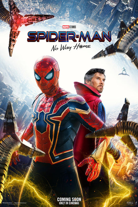 Poster Spider Man: No Way Home - Homem Aranha: Sem Volta pra Casa - Filmes