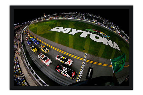 Poster Nascar Panoramica - Carros