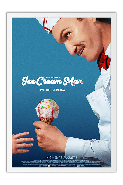 Poster Ice Cream Man o Sorveteiro - Terror - Comédia - Filmes - Moldura branca