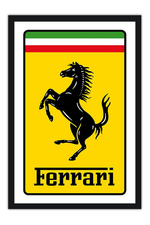 Poster Ferrari Logo
