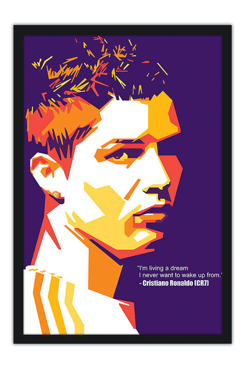 Poster Cristiano Ronaldo - Cr7 - Jogador - Futebol