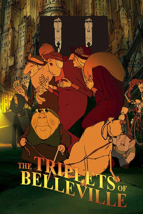 Poster The Triplets of Belleville - Filmes