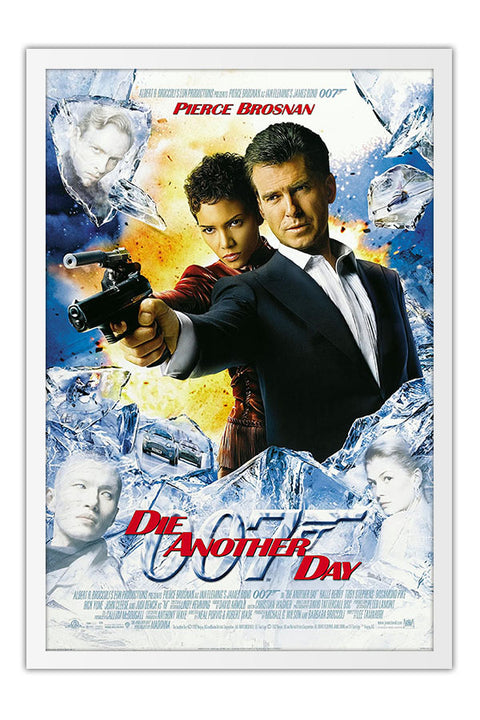 Poster 007 um Novo Dia para Morrer Die Another Day James Bond - Filmes - Moldura branca