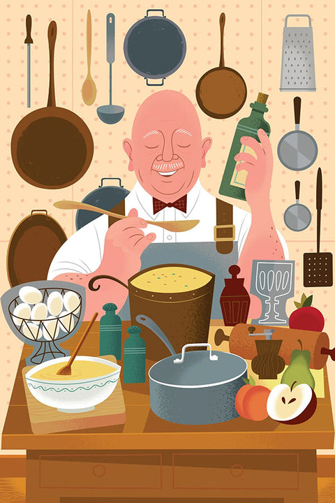 Poster Culinária - Cozinhar - Chef - Cozinha - Comida