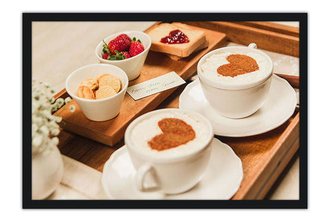 Poster Café da Manhã - Culinária - Cozinhar - Chef - Cozinha - Comida