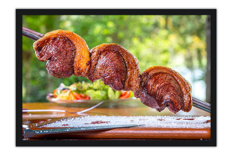 Poster Picanha - Culinária - Cozinhar - Chef - Cozinha - Comida