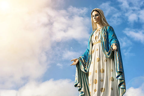 Poster Virgem Maria - Religião