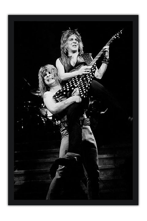 Poster Ozzy Osbourne - Ozzy Levanta Randy - Bandas de Rock - Cantor