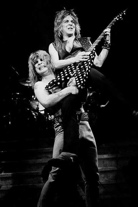 Poster Ozzy Osbourne - Ozzy Levanta Randy - Bandas de Rock - Cantor