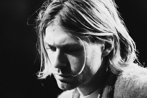 Poster Kurt Cobain - Nirvana - Bandas de Rock