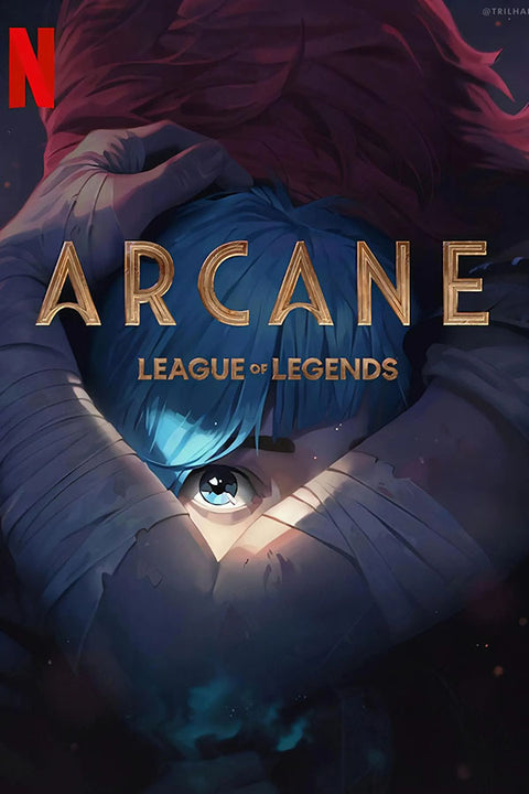 Poster Arcane - League of Legends - LOL - Séries