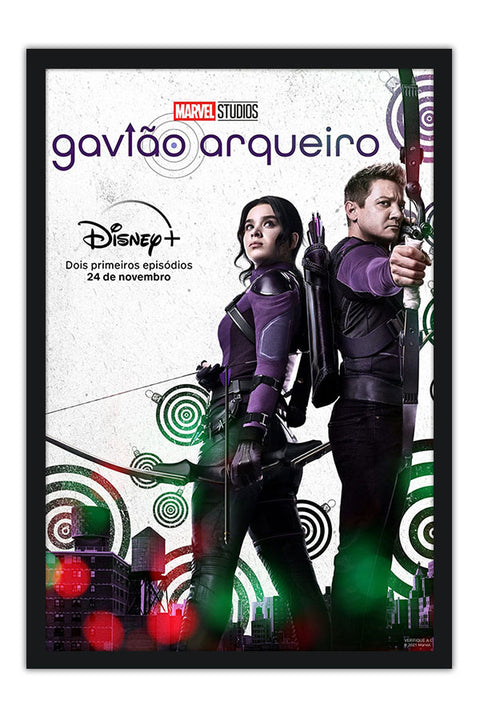 Poster Gavião Arqueiro - Avengers - Vingadores - Séries