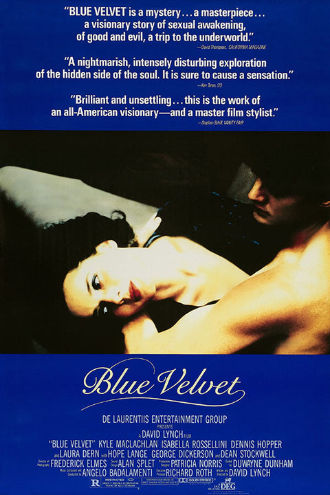 Poster Veludo Azul Blue Velvet David Lynch - Cult - Filmes - Pôster sem moldura